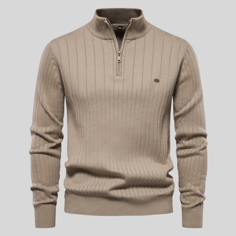 HARRY | Stylish Comfortable Ribbed Pullover