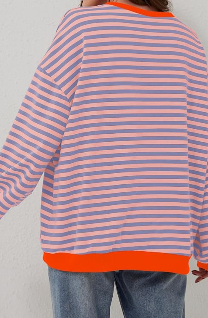 CARLA | OVERSIZED STRIPED SWEATER