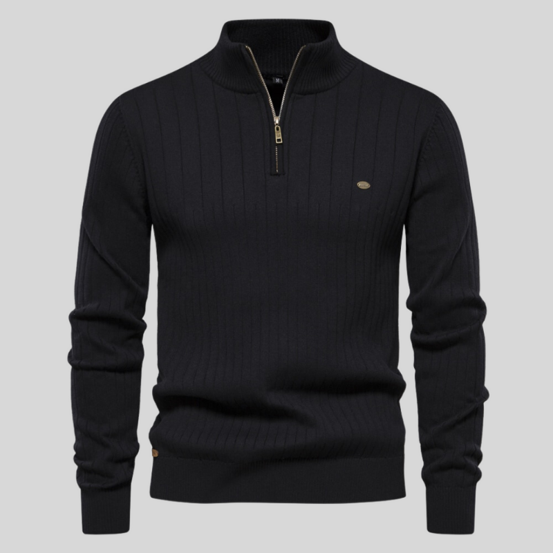 HARRY | Stylish Comfortable Ribbed Pullover