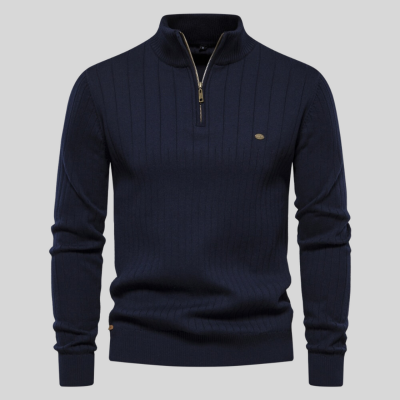 HARRY | Stylish Comfortable Ribbed Pullover