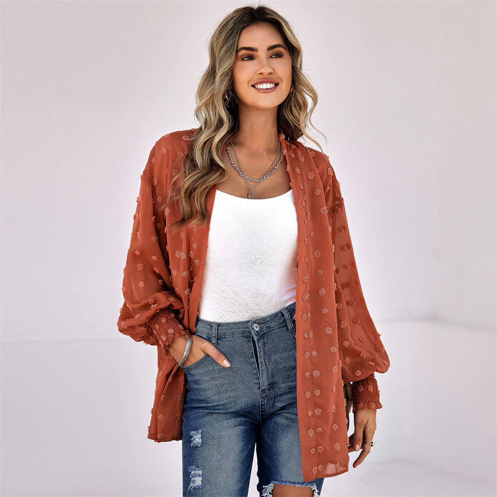 HALEY - CASUAL TOP CARDIGAN