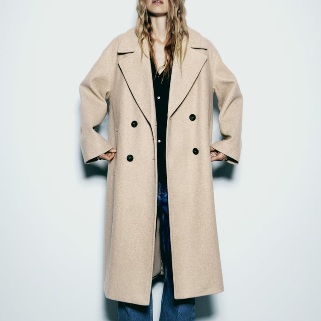 ZAVA™ - WOOL BLEND COAT