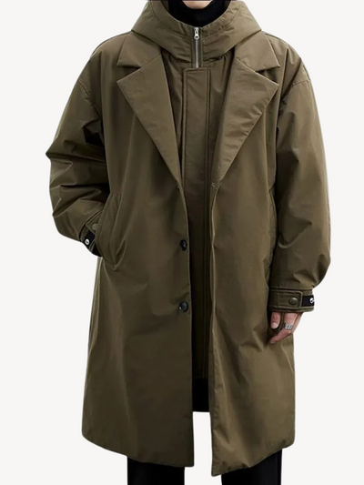 Marcus™ | Classic Hooded Trench Coat