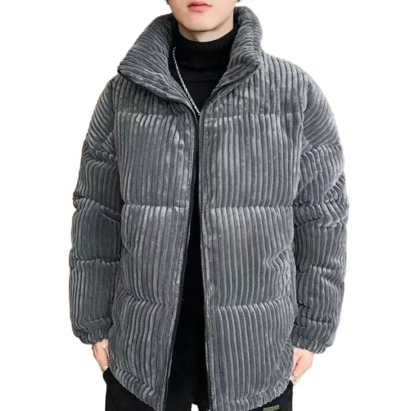 HENRY | Corduroy Cotton-Padded Jacket