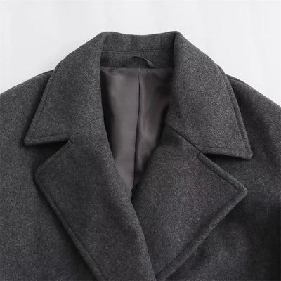 ZAVA™ - WOOL BLEND COAT