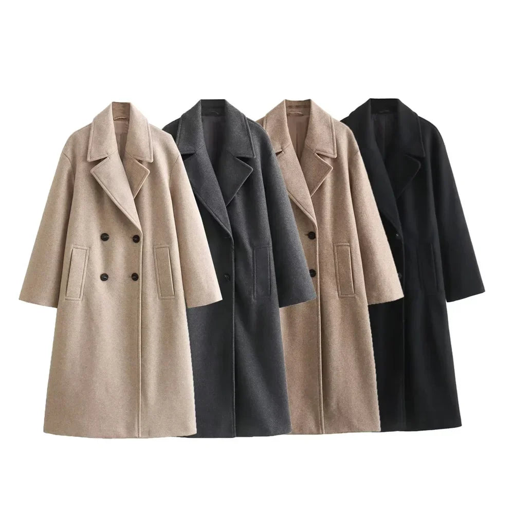 ZAVA™ - WOOL BLEND COAT