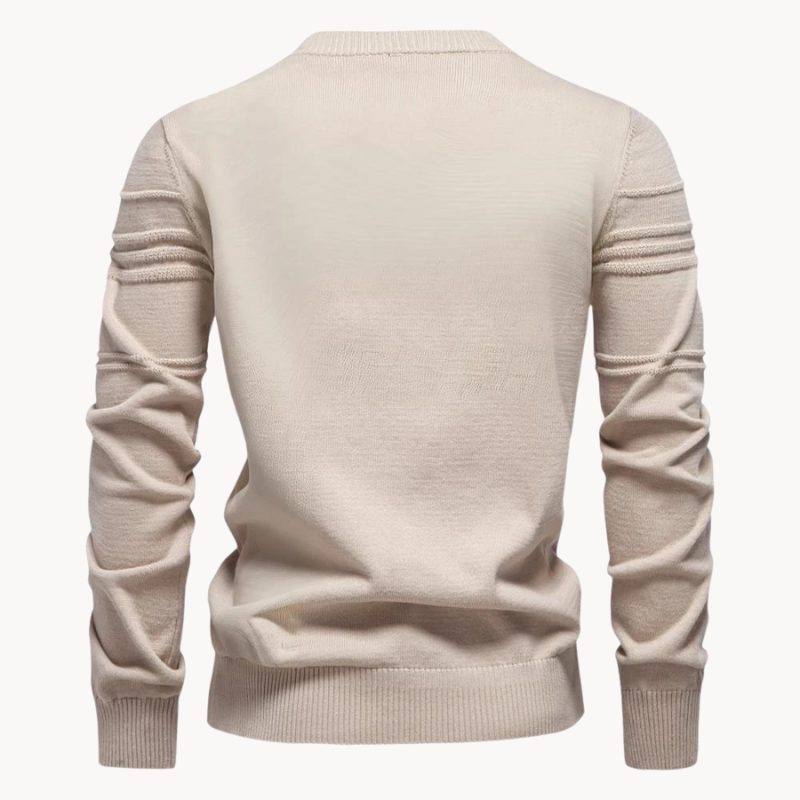 Jonas - Zeitloser Pullover mit edlem Rautendesign