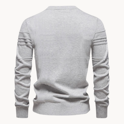 Jonas - Zeitloser Pullover mit edlem Rautendesign