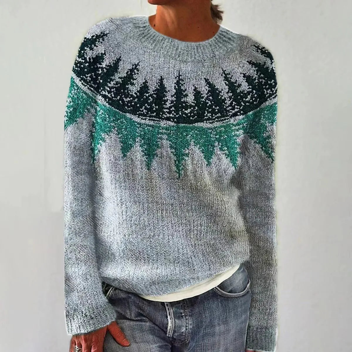 SILVIA | RETRO FALL SWEATER